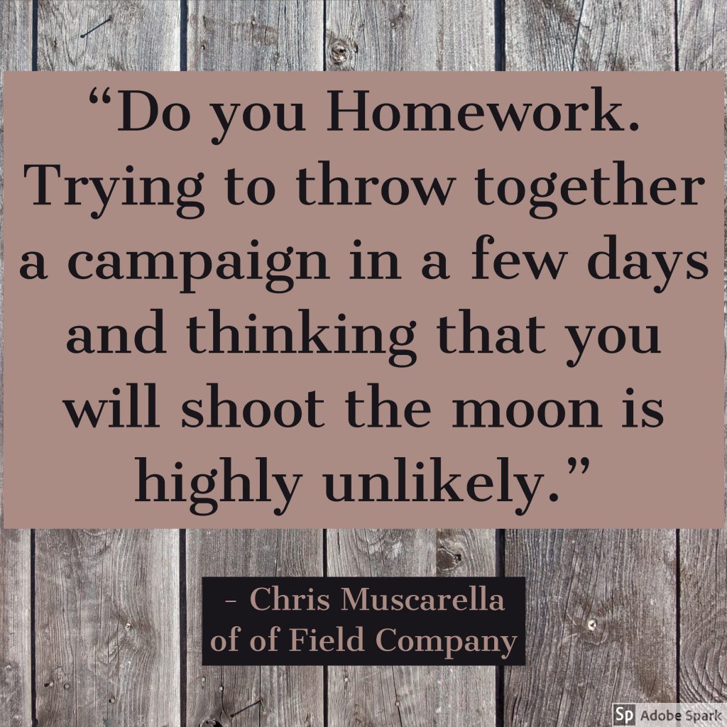 Chris Muscarella of Field Company