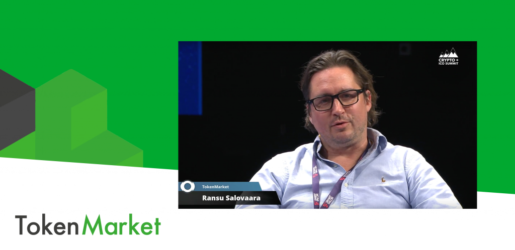 Ransu Salovaara, TokenMarket CEO and Co-Founder