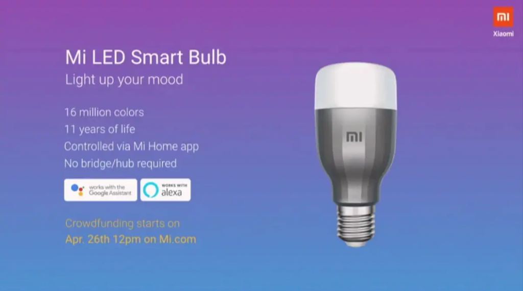 Xiaomi Mi LED Smart Bulb